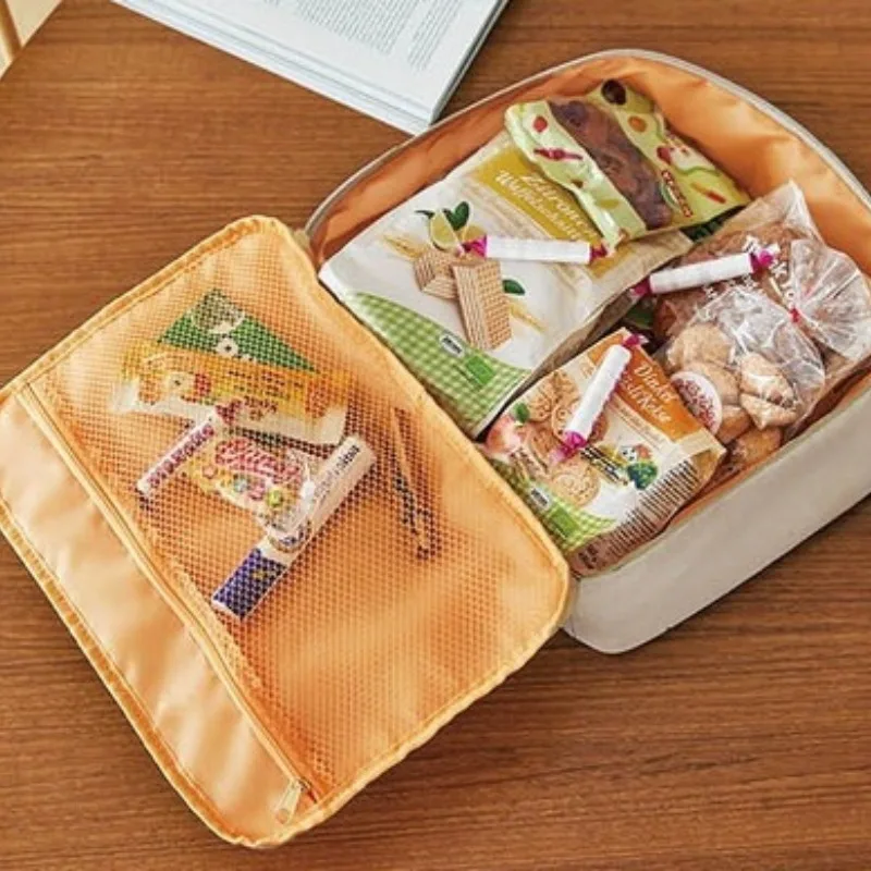 Hot Anime Moomins Series Clothing Bag Kawaii Cartoon Little My Pattern Large Capacity Multi-purpose Travel Clothing Storage Bag view 2