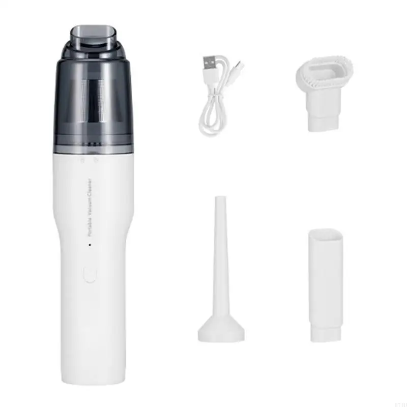 Mini Handheld Coffee Powder Collector highlighting Powerful Suction And Quiet Operation For Home Office Use 37JD