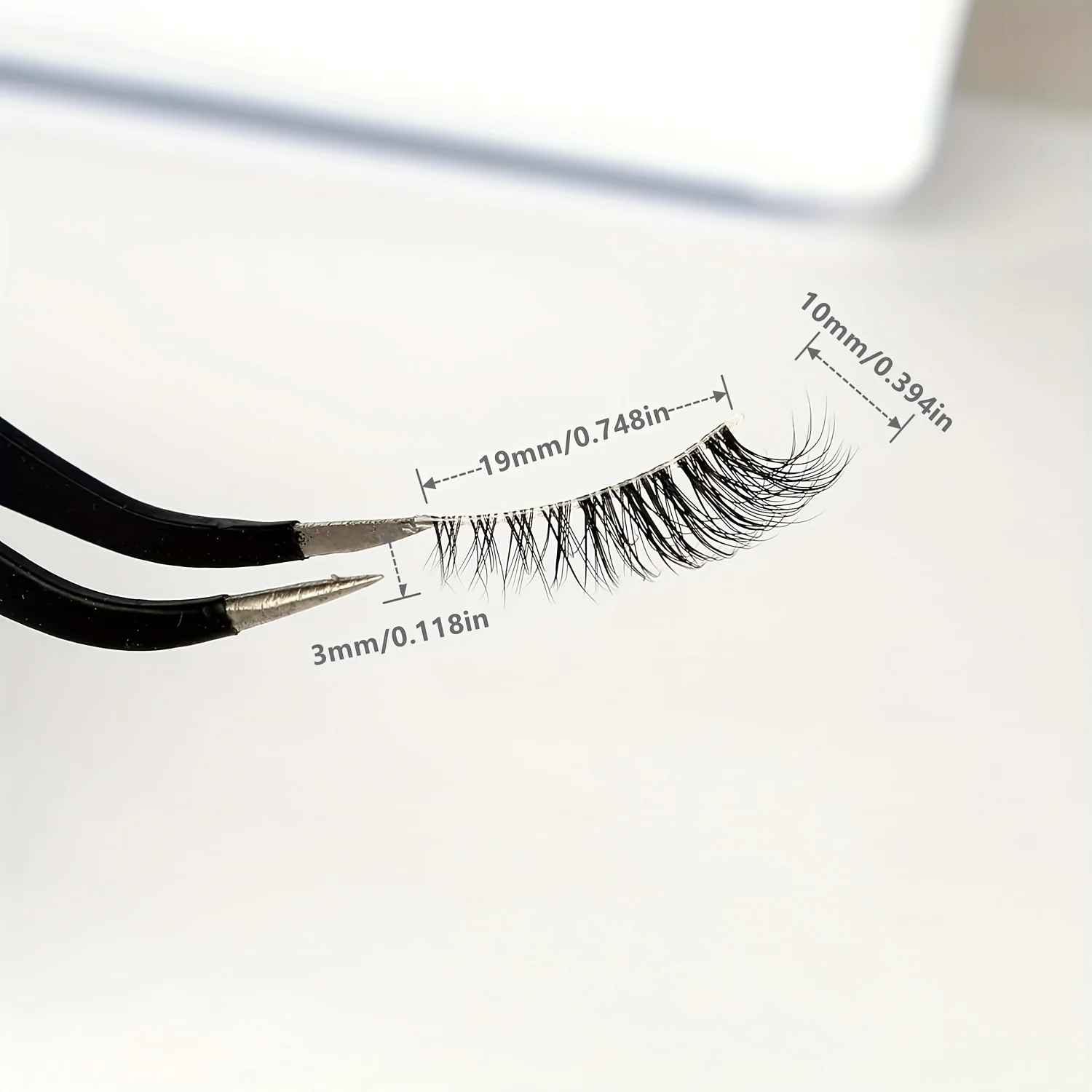 14-Pair Transparent Half-Eye False Eyelashes Cat Eye Natural Look Short Lashes Non-Intrusive Makeup Suitable for Daily Use to Ma