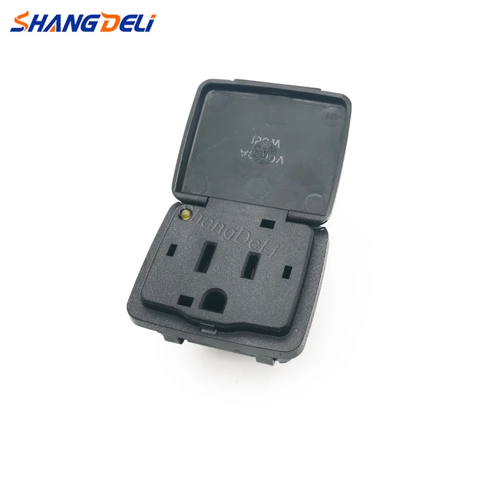 4pins Fit For Ford Explorer 2011-2015 F-150 2010-2014 F-250 F-350 F-450 Center Console Power Outlet Socket Plug BC3Z-19N236-A
