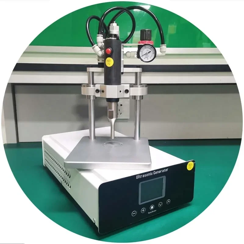 Nonwoven Ultrasonic Spot Welder Suppliers Ultrasonic Plastic Welding Machine For Mask Ear Loop