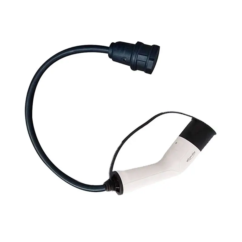 Type2 To Schuko 16A Electrical Car Type 2 Charging Side Plug To Schuko Socket EV Charging Adapter Car Charging Stations