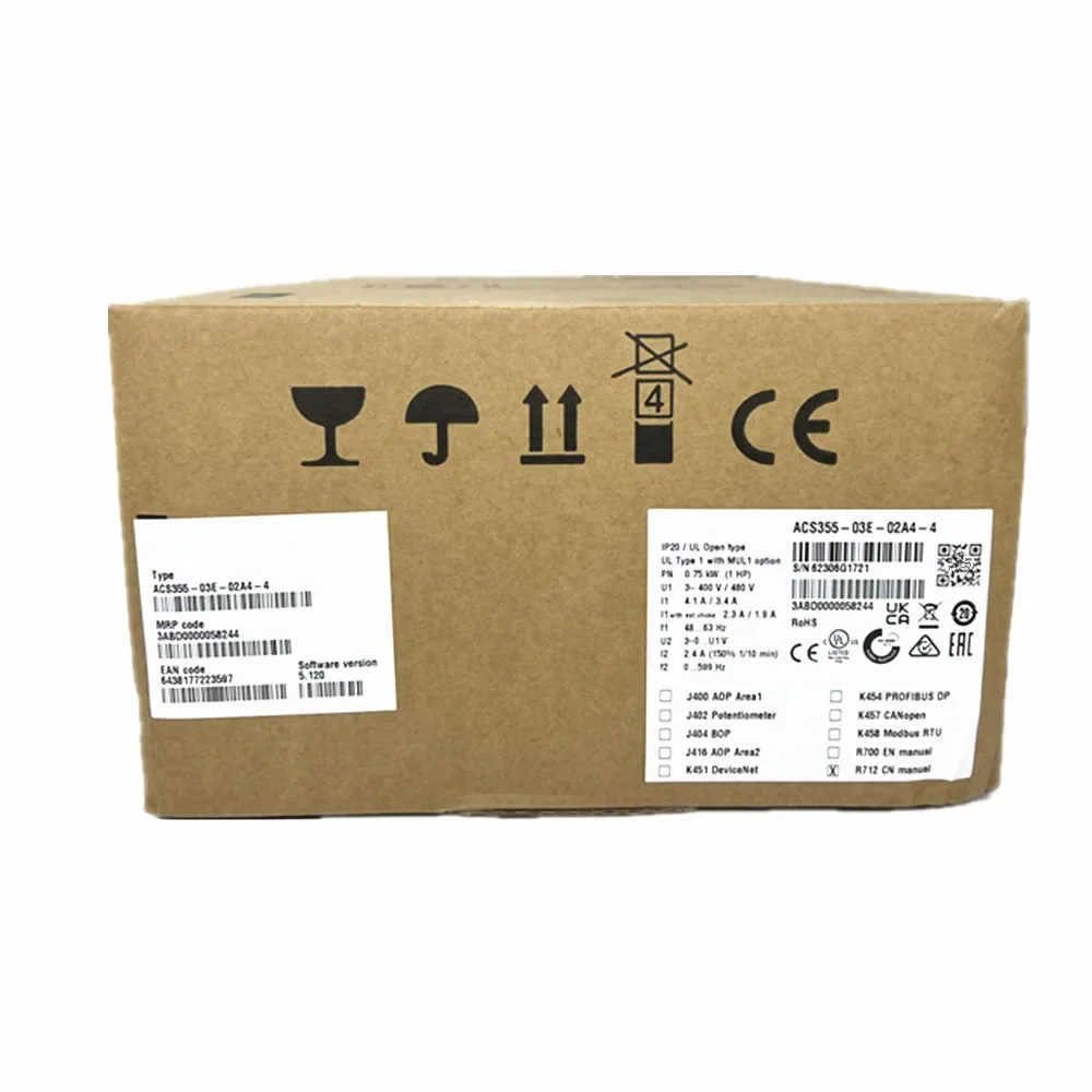 PLC ACS355-03E-02A4-4 100% запас новых оригинальных товаров для немедленной доставки