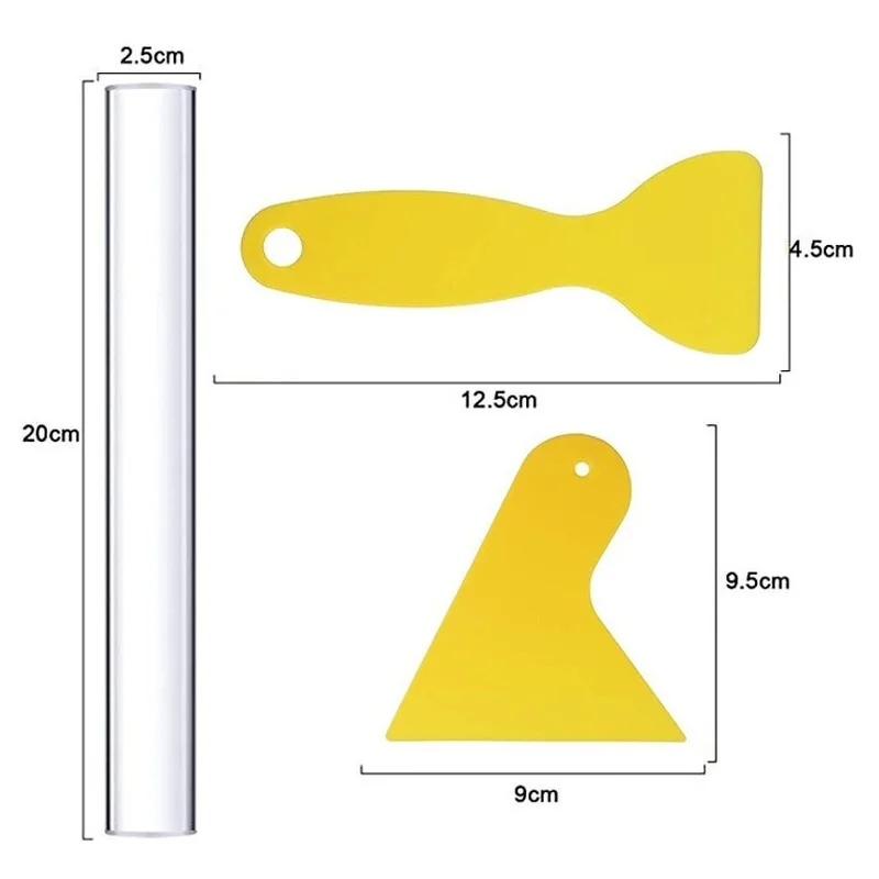 9 pçs ferramentas de argila cerâmica placa de acrílico escultura faca raspador detalhe agulha redonda argila rolo pino ferramentas de escultura em argila