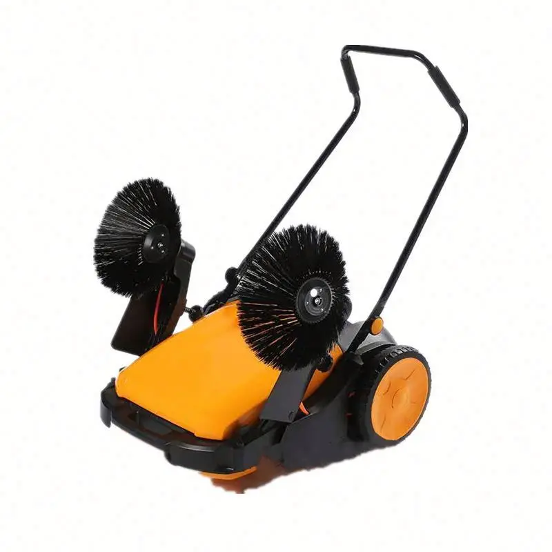 Road industrial floor cleaning electric vacuum lawn sweeper manual