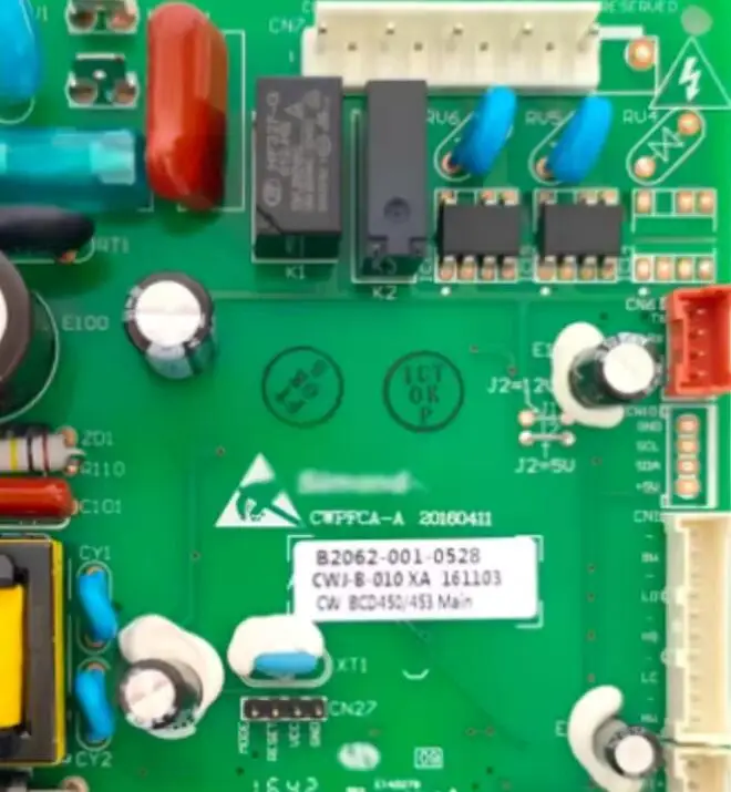 

Новая материнская плата для холодильника BCD-450WGY, основная плата управления B2062-001-0528, плата питания