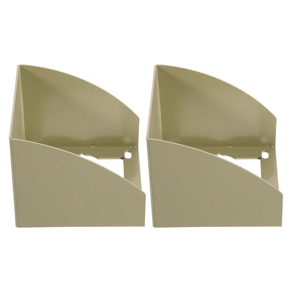

2Pcs Waterproof Doorbell Switch Cover Outdoor Electrical Outlet Protector Iron Rainproof Box for Charging Station