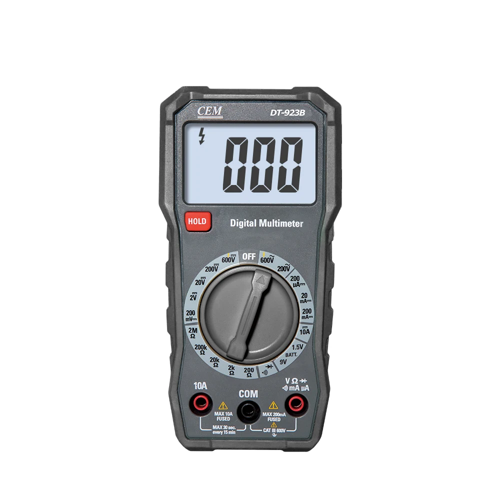 CEM DT-923B Auto-ranging MINI Low Price Pocket Digital Multimeter Tester With Resistance Continuity