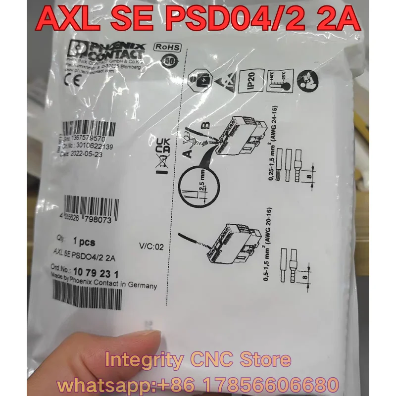 New AXL SE PSD04/2 2A PLC module 1079231