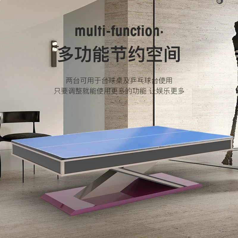 Standard Household Black Eight Modern Luxury Office Multi-functional Nine Ball Table Tennis Table