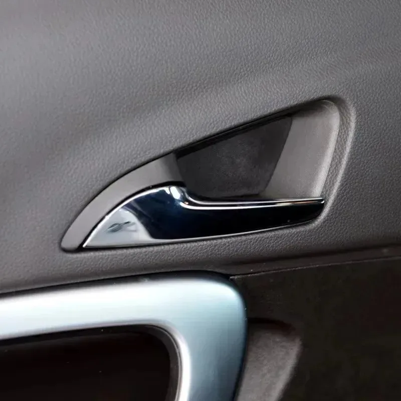 2009-2015 für Vauxhall Opel Insignia Zubehör ABS Chrom Ein Paar Innentürgriffblendenabdeckungen Neu – Detail 6