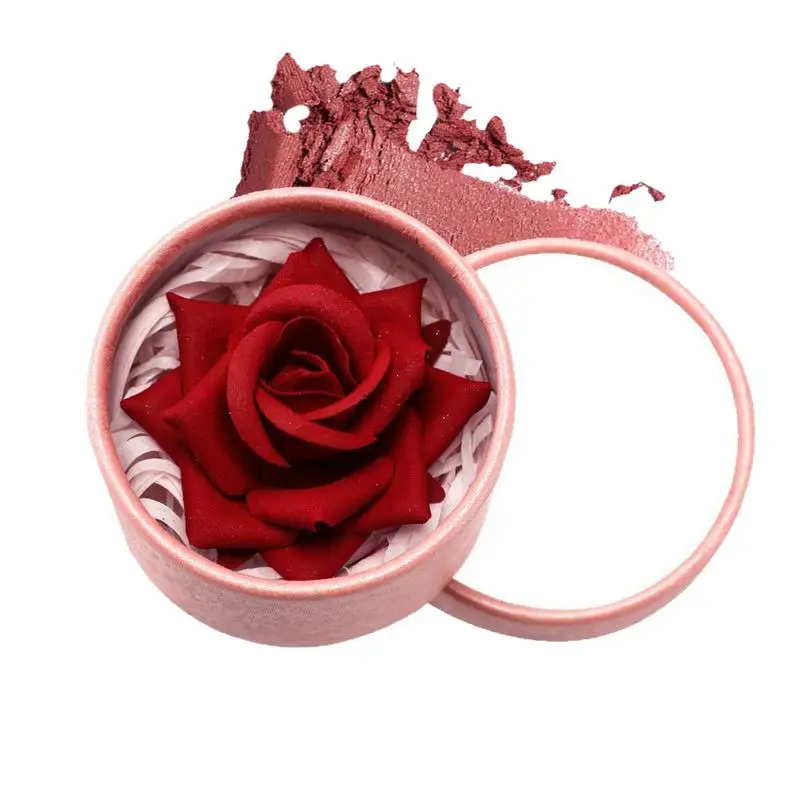 Fard a doppio sfumatura in polvere fine Fard rosa Tinta naturale opaca per guance Illumina il viso Rosso Contouring per il viso Cosmetici Fard in polvere