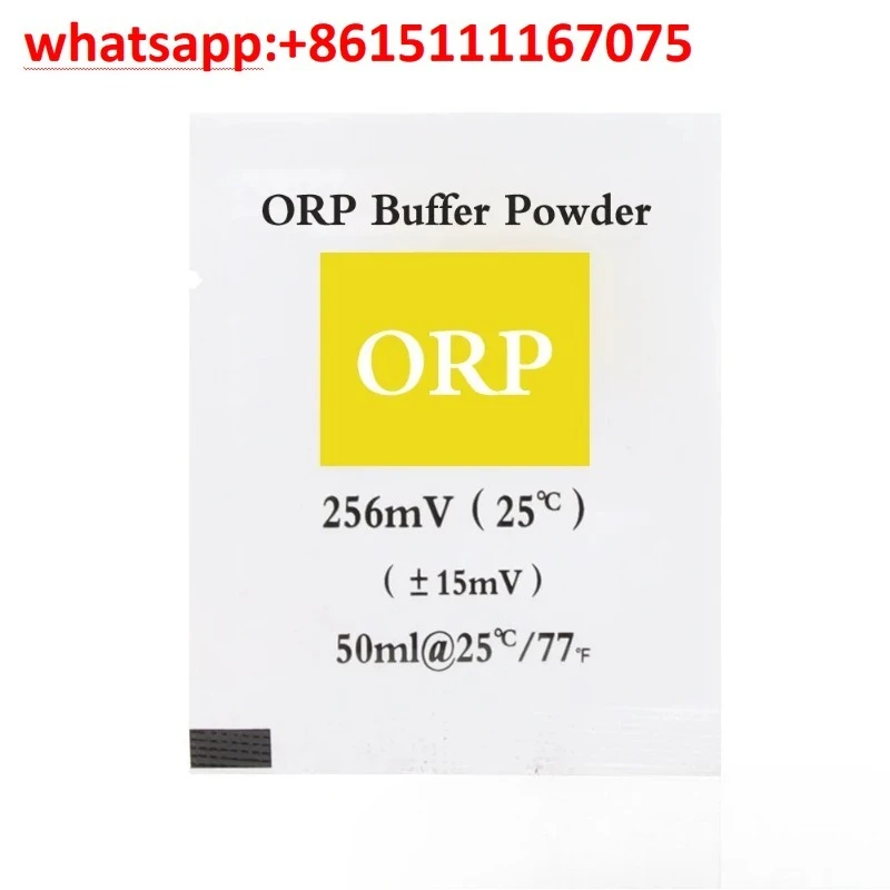 ORP256MV Standard Calibration Powder Redox ORP Buffer Solution Preparation Powder ORP Electrode Calibration Accessory 10PCS