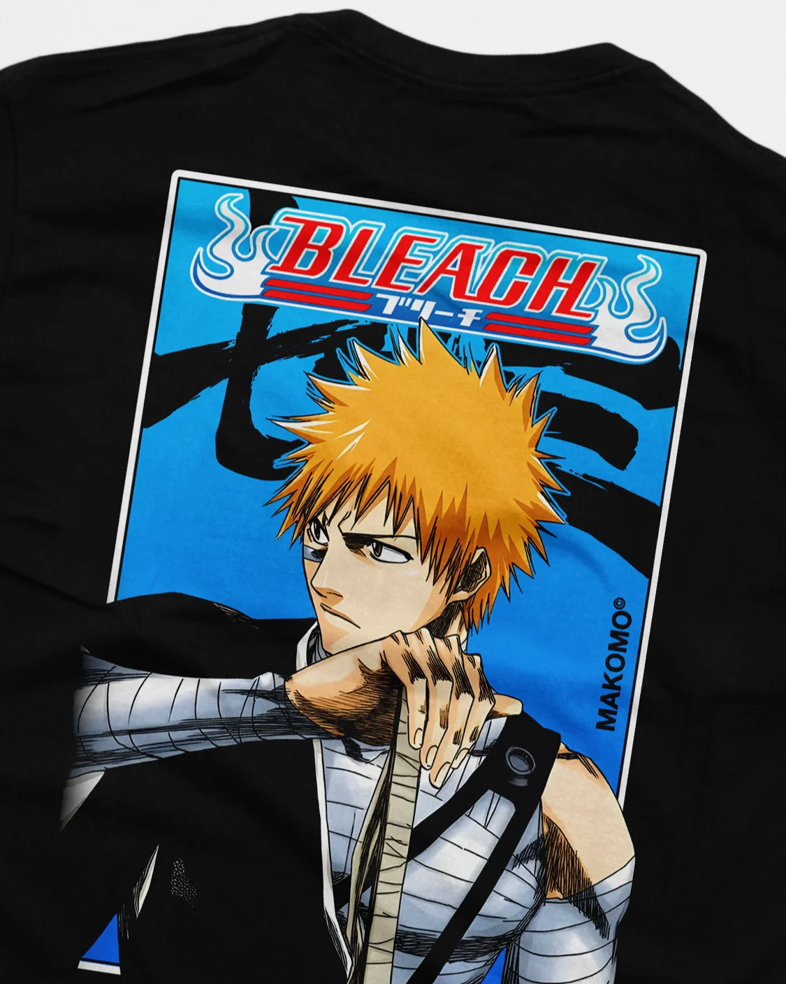 ICHIGO Graphic Oversized Y2k T-shirt Women Men Short Sleeves Anime BLEACH Casual Cotton Streetwear Harajuku Female Male Clothing