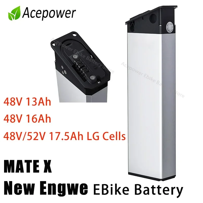 48V 17.5Ah 16Ah 13Ah Replacement Battery for 2022 New Engwe EP-2 Pro Engine Pro Upgraded Version For MATE X Bike Battery DCH-009