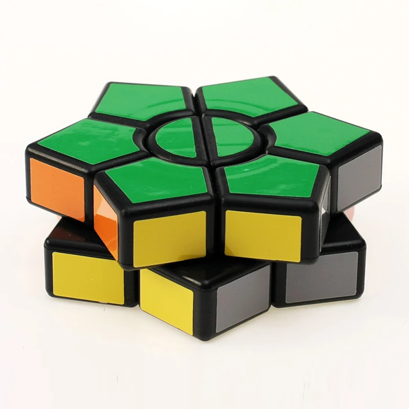 2-Layers Hexagonal Magic Cube Shaped Puzzle Cube Speed Twist Cubo Magico Game Educational Toys Children Educational Toys