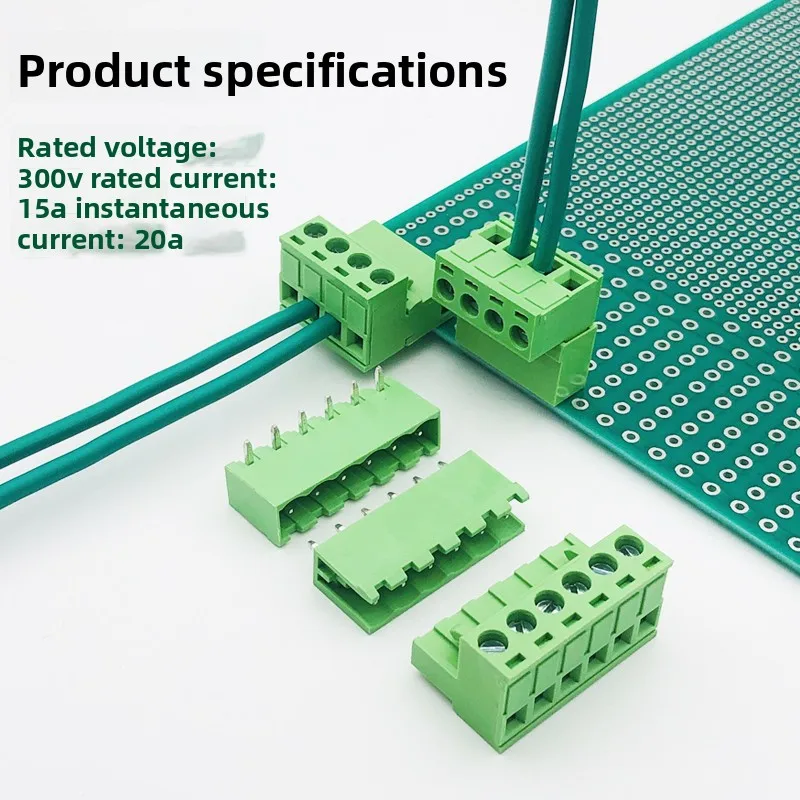 2EDG-5.08 Terminal 2P3P4P5P6P7P8P10P12P Plug-in PCB soldering, with straight/curved