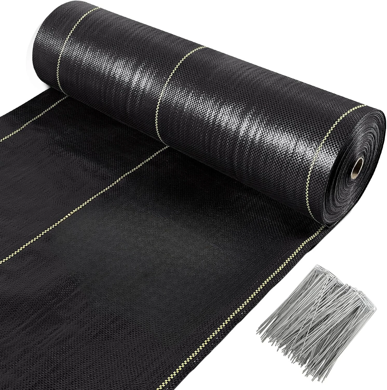 

Premium Weed Barrier Landscape Fabric, Woven Weed Control Fabric