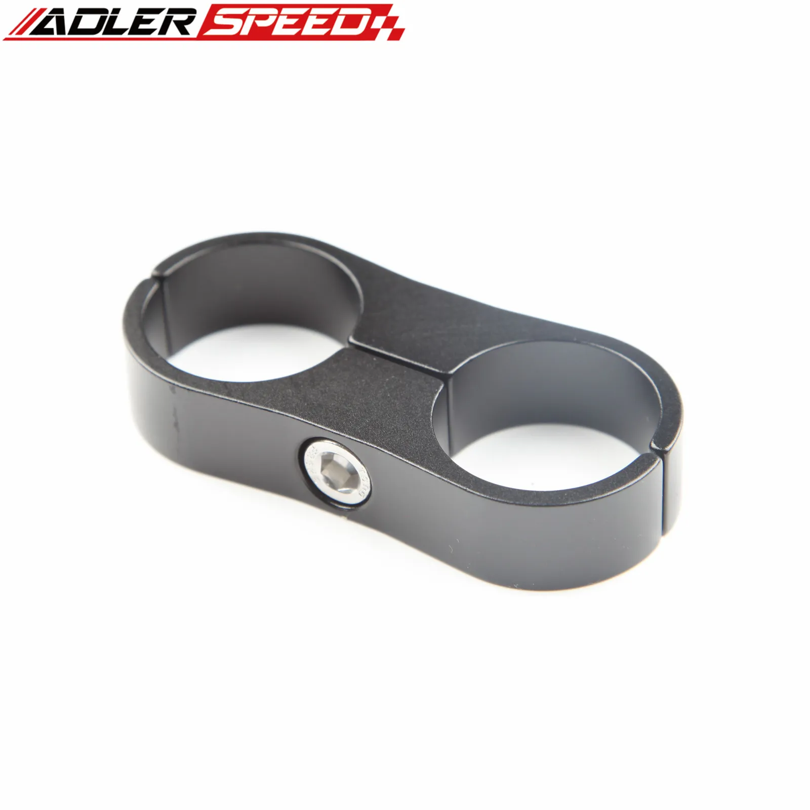 2PCS  -14AN 14AN ID 25.4mm Billet Fuel Black Hose Separator Fittings Adapter