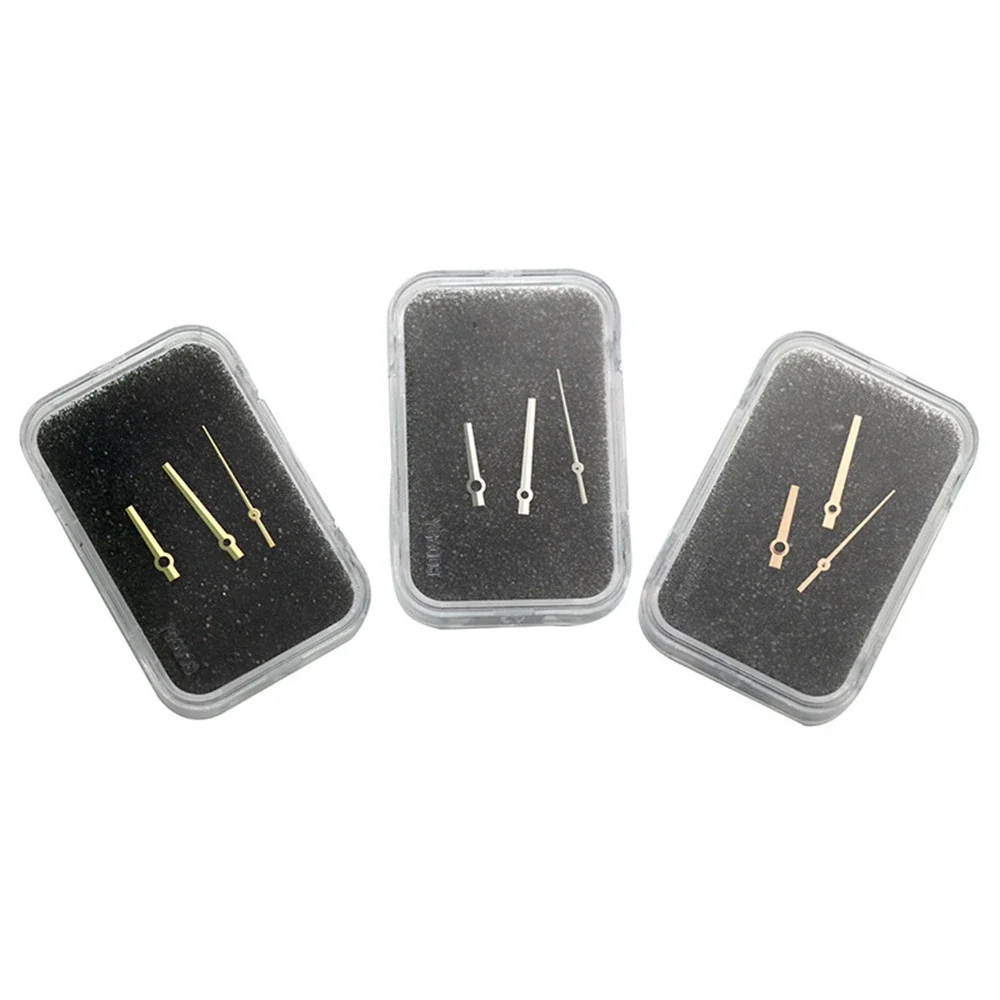 Manecillas de reloj con movimiento 3135, punteros de plata, oro y rosa, bricolaje nuevo