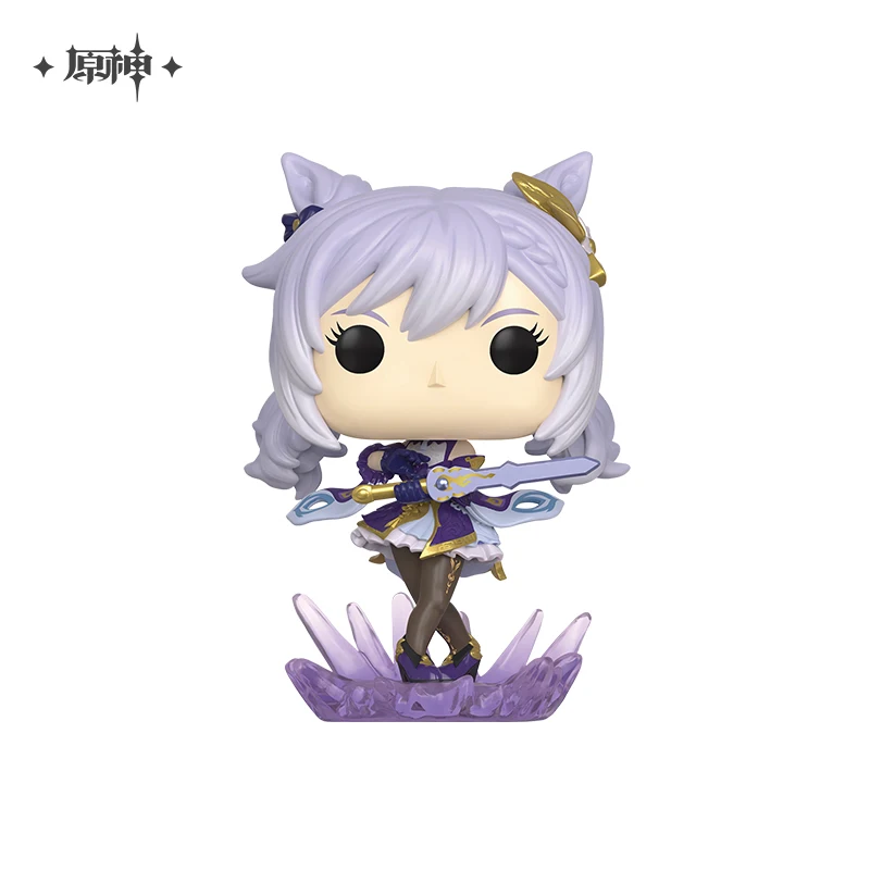 Game Anime peripheral figure Genshin Impact official genuine Funko Q Edition hand do Aether Lumine Paimon Diluc Keqing hilichurl