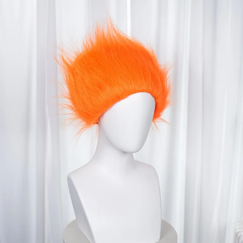 วิกผมสั้นสังเคราะห์ วิกผมคอสเพลย์แบบกำมะหยี่ มีหลายสี เหมาะสำหรับงานบันเทิง