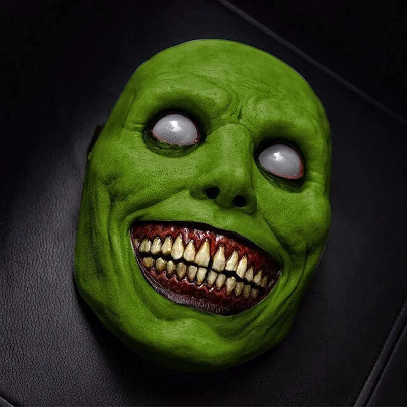 

Halloween Skull Fangs Latex Mask Party Dress Up Men Stage Performance Props Carnival Funny Mask