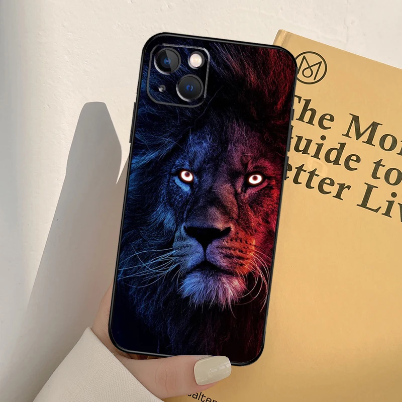 حافظة لهاتف آيفون 16 15 14 13 11 12 Pro Max 13 12 mini XR 16e 15 16 Plus غطاء كامل #6