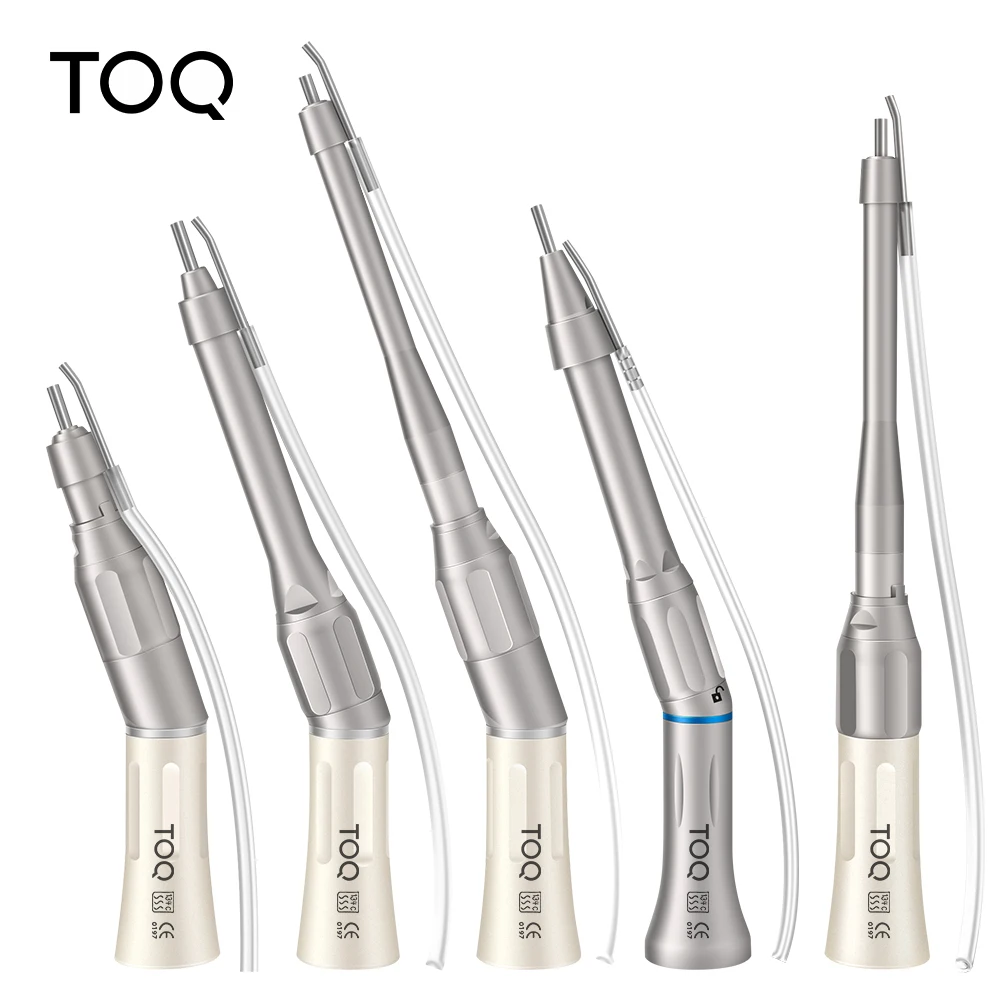 Dental Low Speed Surgical Handpiece Micro Surgery Handpiece 20 Degree Angle Dental Straight Nose Handpiece  External Water Spray