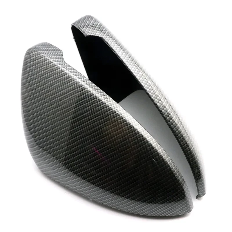 for VW Golf 7 Lingdu Water Transfer Carbon Fiber Shell for Golf 7 GTI R Car Styling Exterior Accessories Decorative Cover