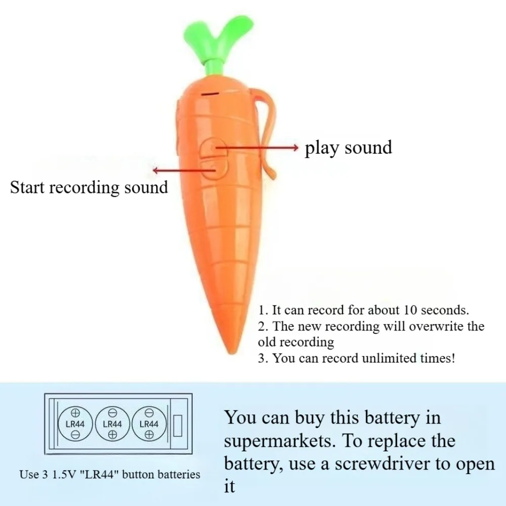 Zoo 2 Judy Hopps Voice Recorder Anime Creativity Ballpoint Pen for Boy Girl School Stationery with Sound Recording Function