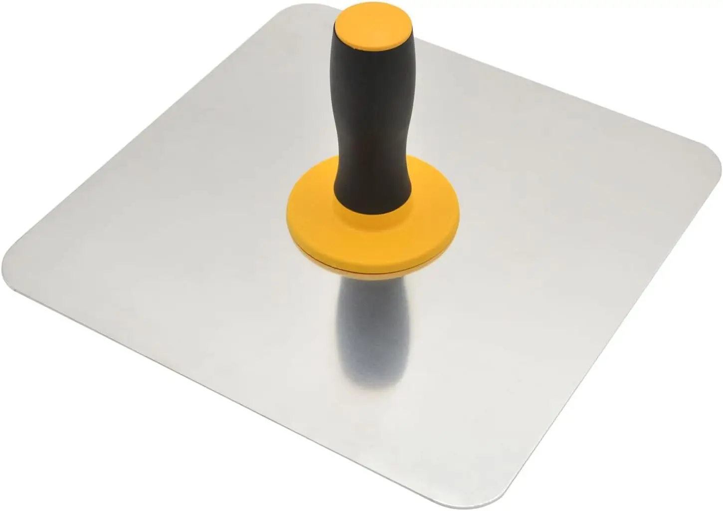 Aluminum Plaster Hawk Mortar Board Holder with Ergonomics Handle,   Finishing Plastering Tool for Cement, Mortar, Drywall