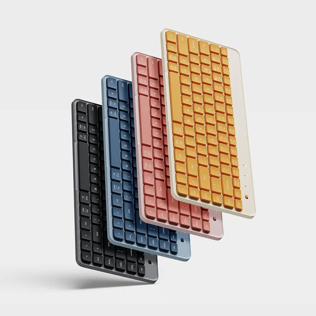 Imagem -05 - Xiaomi-mijia 2.4ghz Bluetooth Teclado Portátil Dual-mode Conexão Multi Dispositivo 85 Teclado com Dispositivo Split Suporte de Suporte