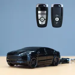 Car Styling for Ford Mustang Explorer Edge Fusion Mondeo F150 F250 F350 F450 F550 Smart Remote Car Key Case Cover Fob Keychain