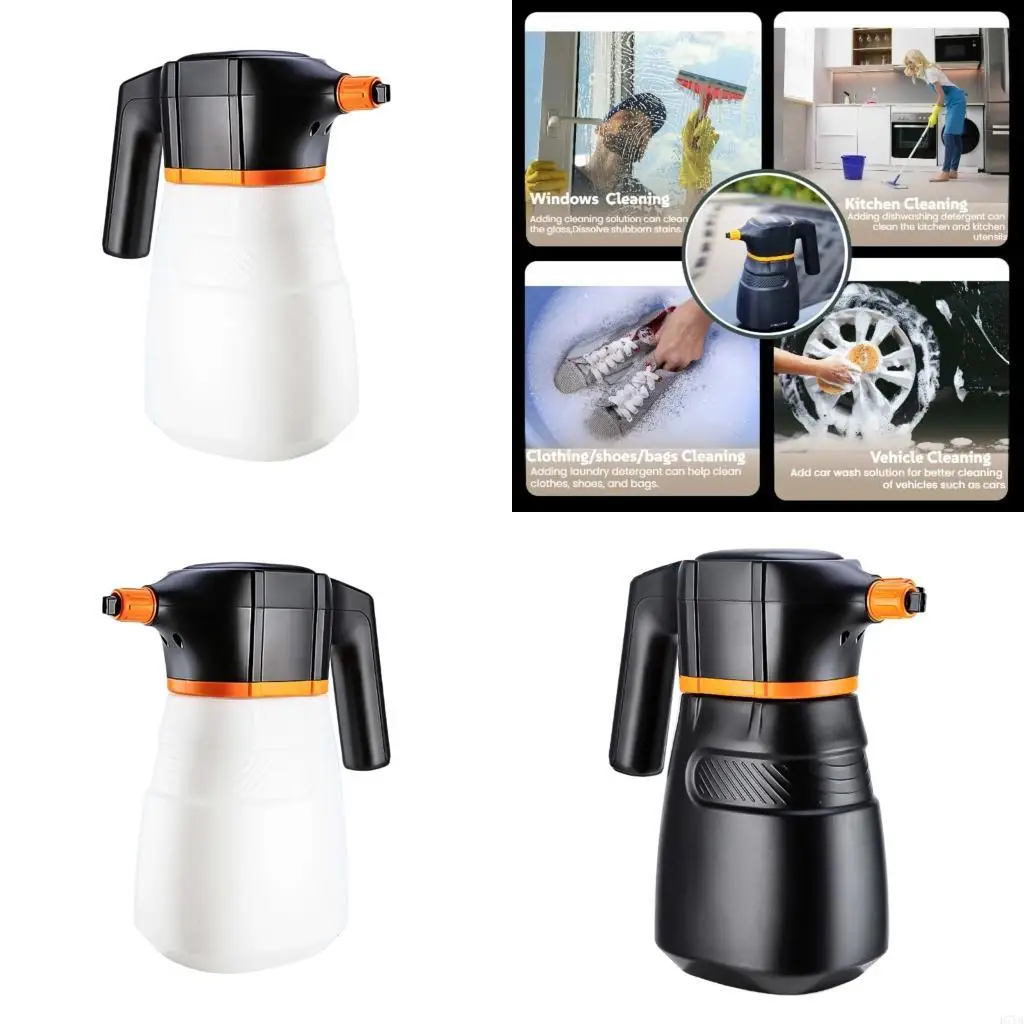 

2L Электрическая пена распылитель с мАч. Стиральная машина для батареи подходит для очистки автомобильного дома с D7YA D7YA