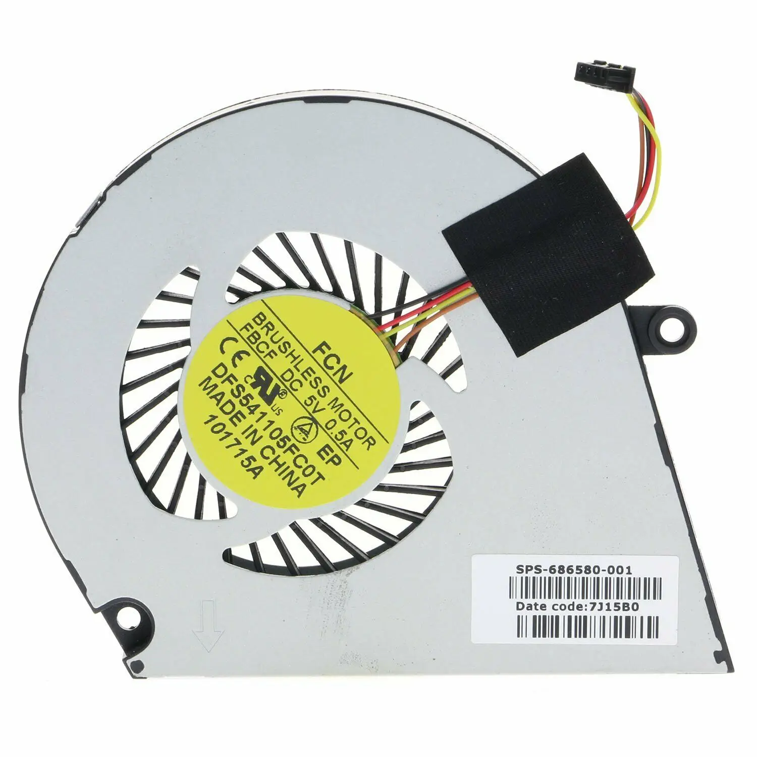 NEW CPU Cooling Fan For HP ENVY TouchSmart m6-k125dx m6-k088ca Sleekbook Laptop