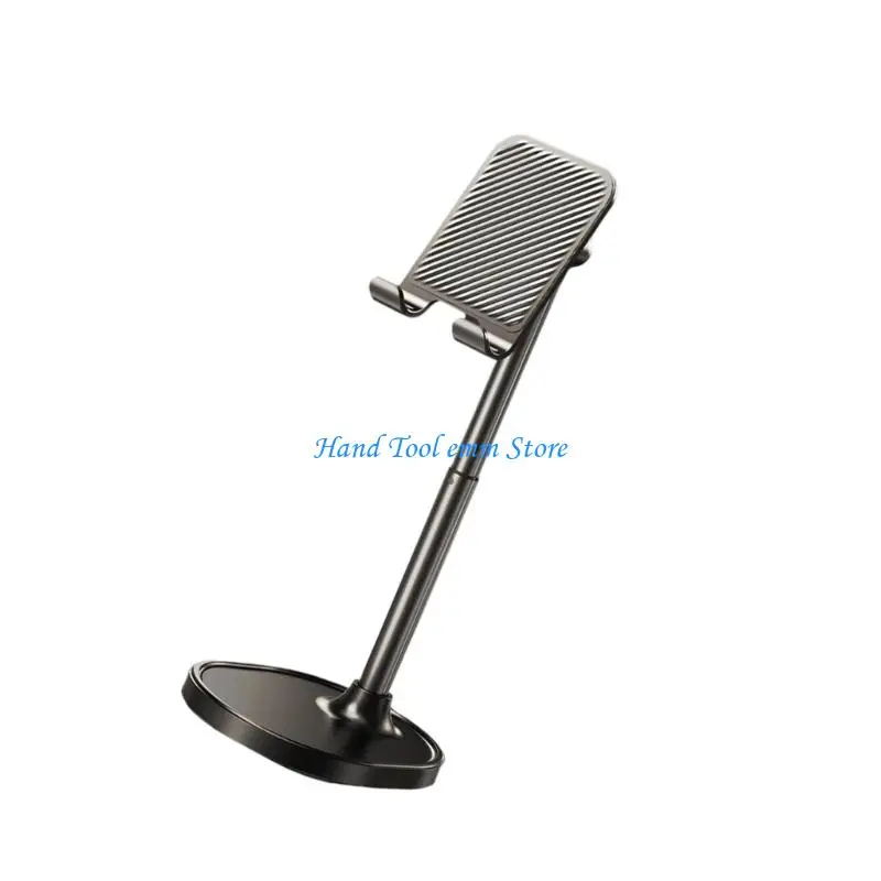 H37F Upgrades Phone Stand for Desk with ABS Metal Silicone Support for Daily Viewing