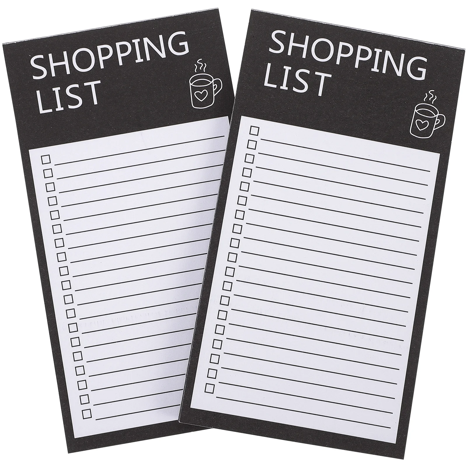 Imagem -02 - Conveniente Shopping List Planner Notepad Magnetic Sticky Notes Geladeira Mercearia Planning Pad Lista Livros