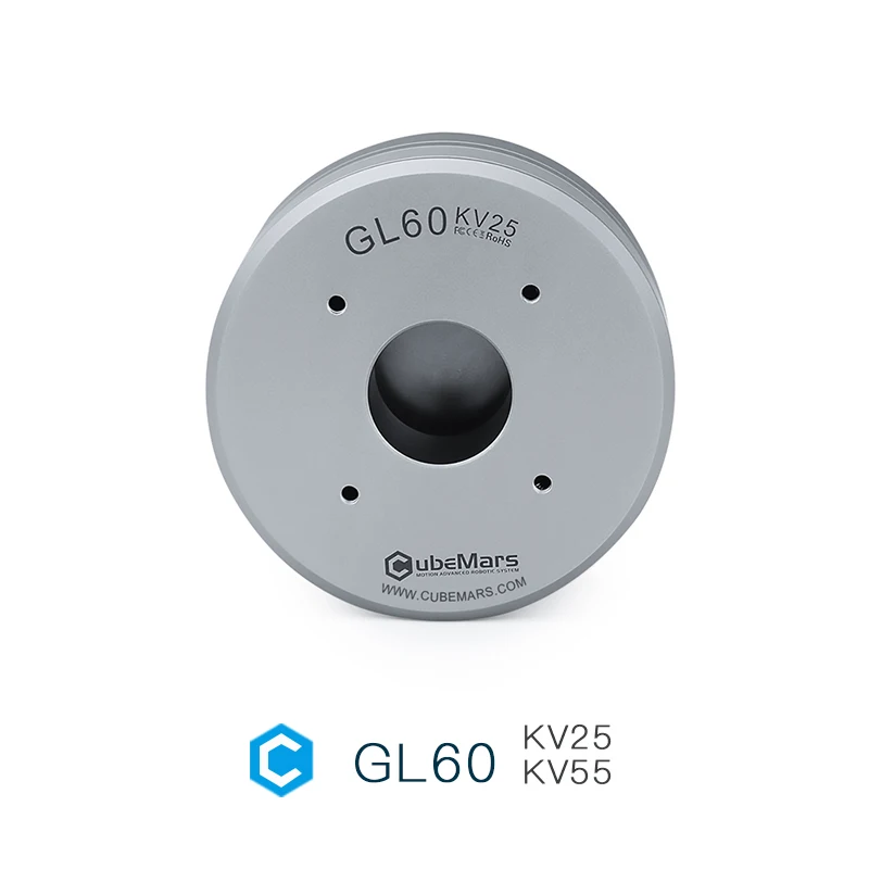 

GL60 KV25/KV55 T-motor CubeMars Out-running Gimbal Бесщеточный двигатель Высокоточный полый вал для аэрофотосъемки Gopro