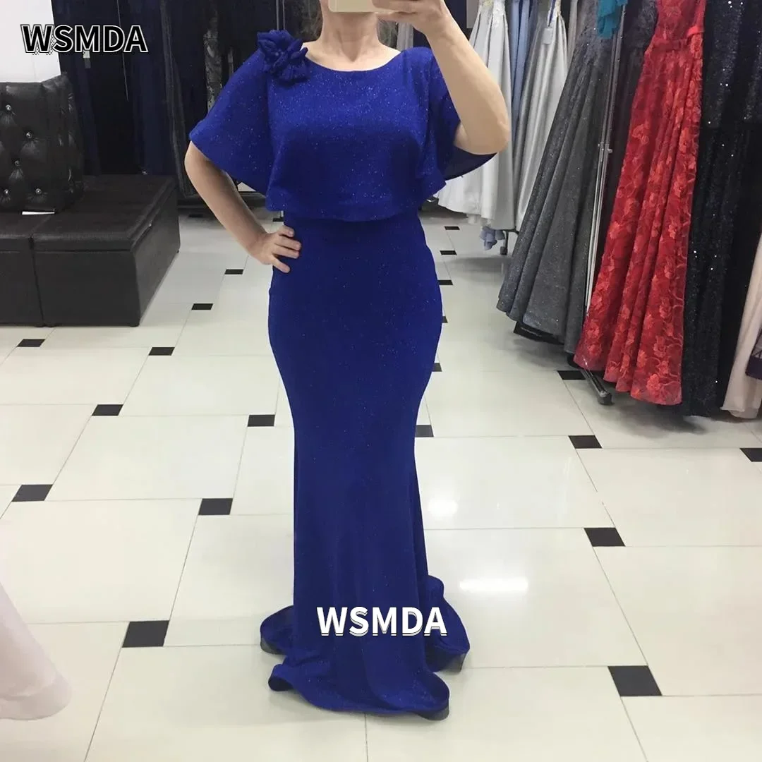 2 Pieces Long Mother of The Bride Dress with Shawl Formal Evening Dress Mother Wedding Dress Custom Made