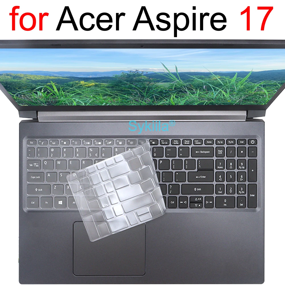 Keyboard Cover for Acer Aspire 17 3 5 7 A317 A517 A717 E E1 E5 ES1 V V3 32 33 52 Laptop Silicone Protector Skin Case Accessories