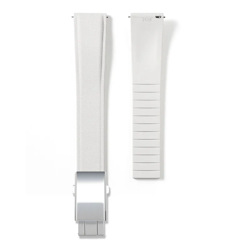 CTS Fluorkautschuk-Uhrenarmband 18mm 19mm 20mm 21mm 22mm 23mm 24mm FKM Schnellverschluss Universal Herren Damen Uhrenband zum Zuschneiden