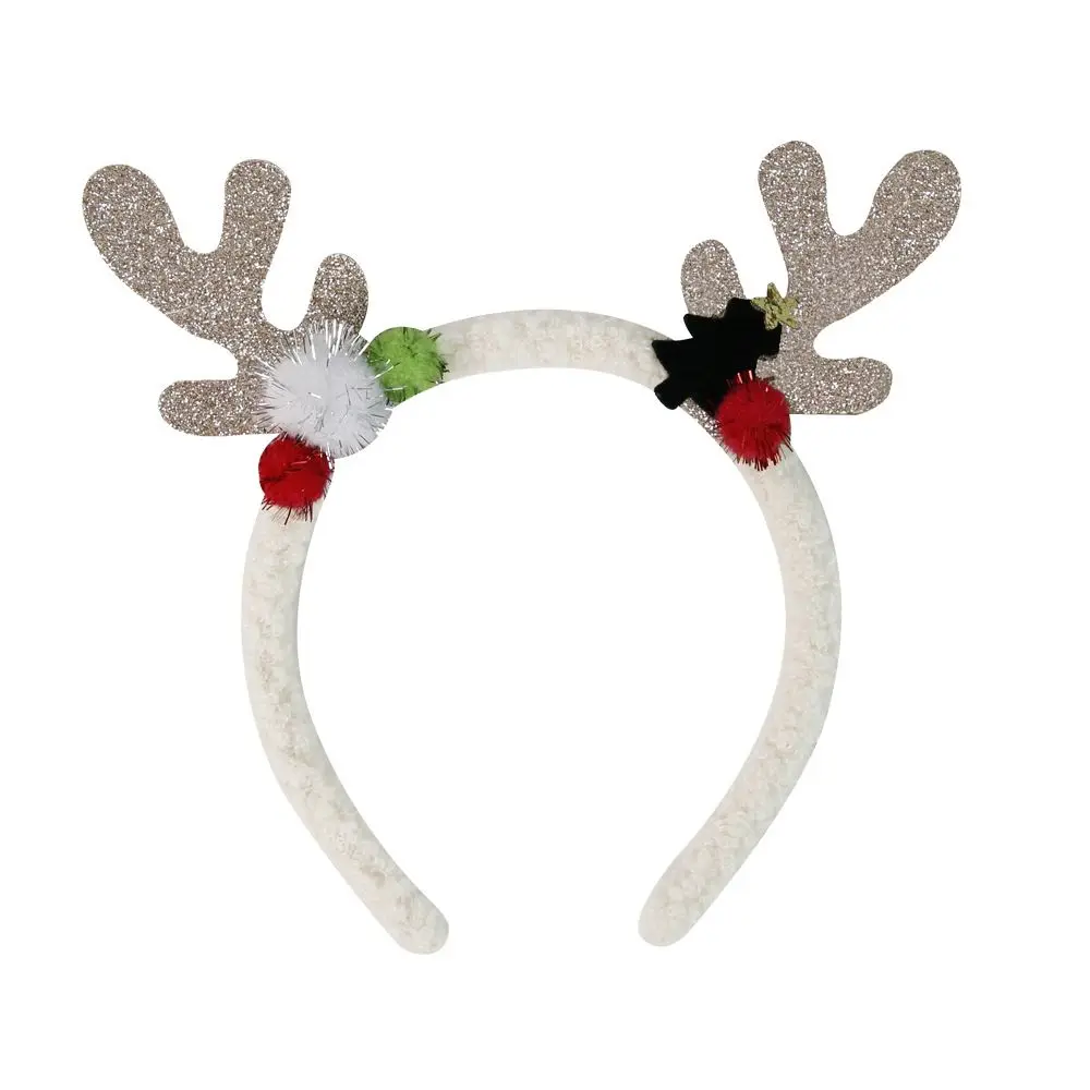 Party Accessories Girls Elk Children  Ball Christmas Hair Accessories Antler Hair Hoop Women Hair Band Girls Hair Wear