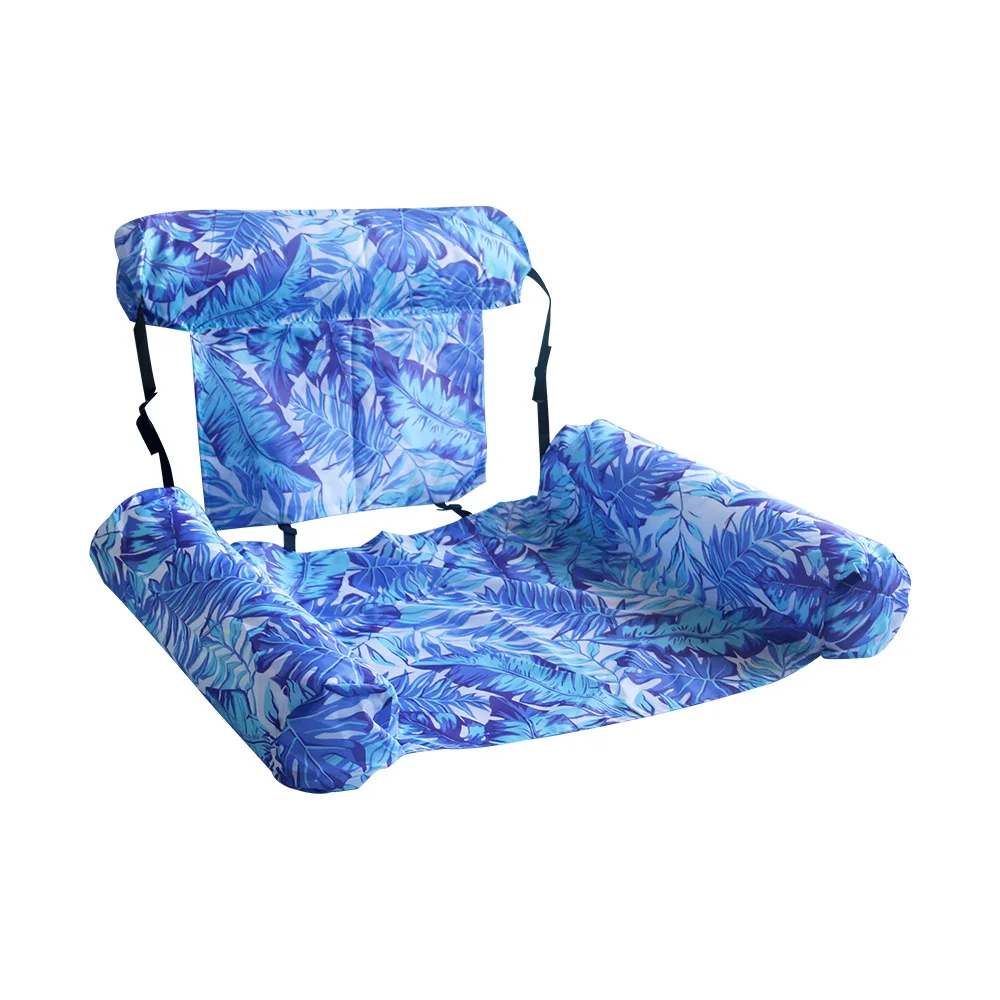 Bajas de piscina inflables para diversión acuática, sillón inflable de PVC grueso, flotante, natación de verano, playa, 100cm