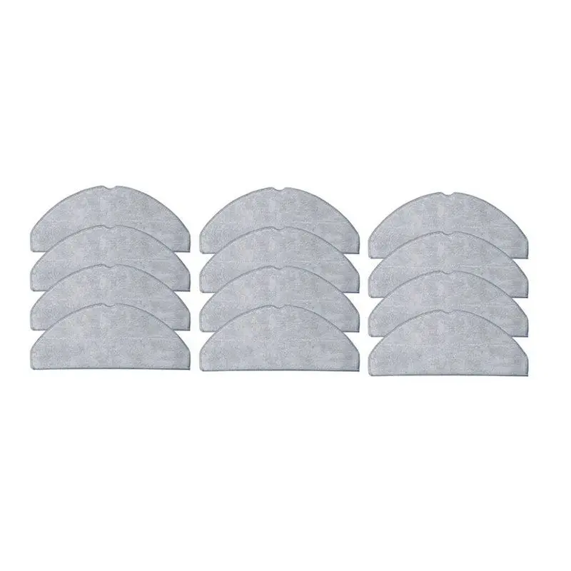 A67M-Replacement Spare Parts For ILIFE A30 Pro Vacuum Cleaner- 12 PCS Cleaning Rag& Mop Pads Accessories