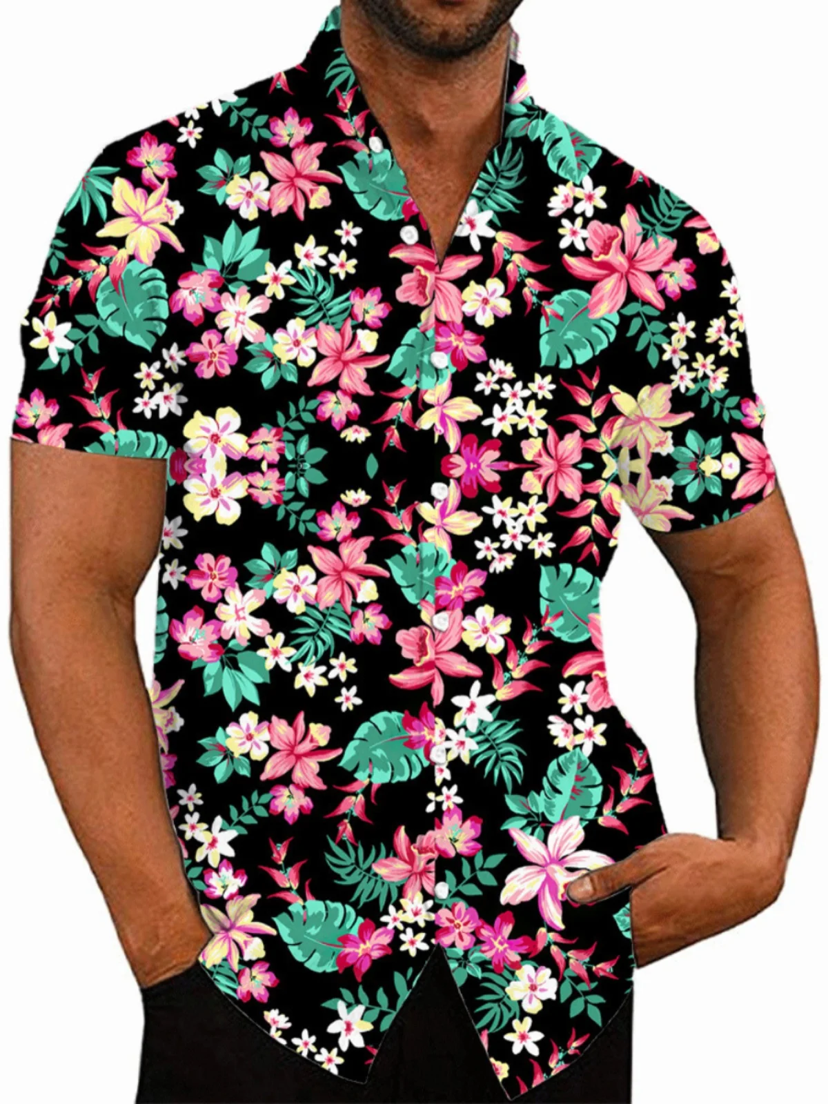 

3D Digital Print ort Sve Men's irt Faionable Youthful Sle Comfortable Fabric Autumn Wear Slim Fit Longevi Design