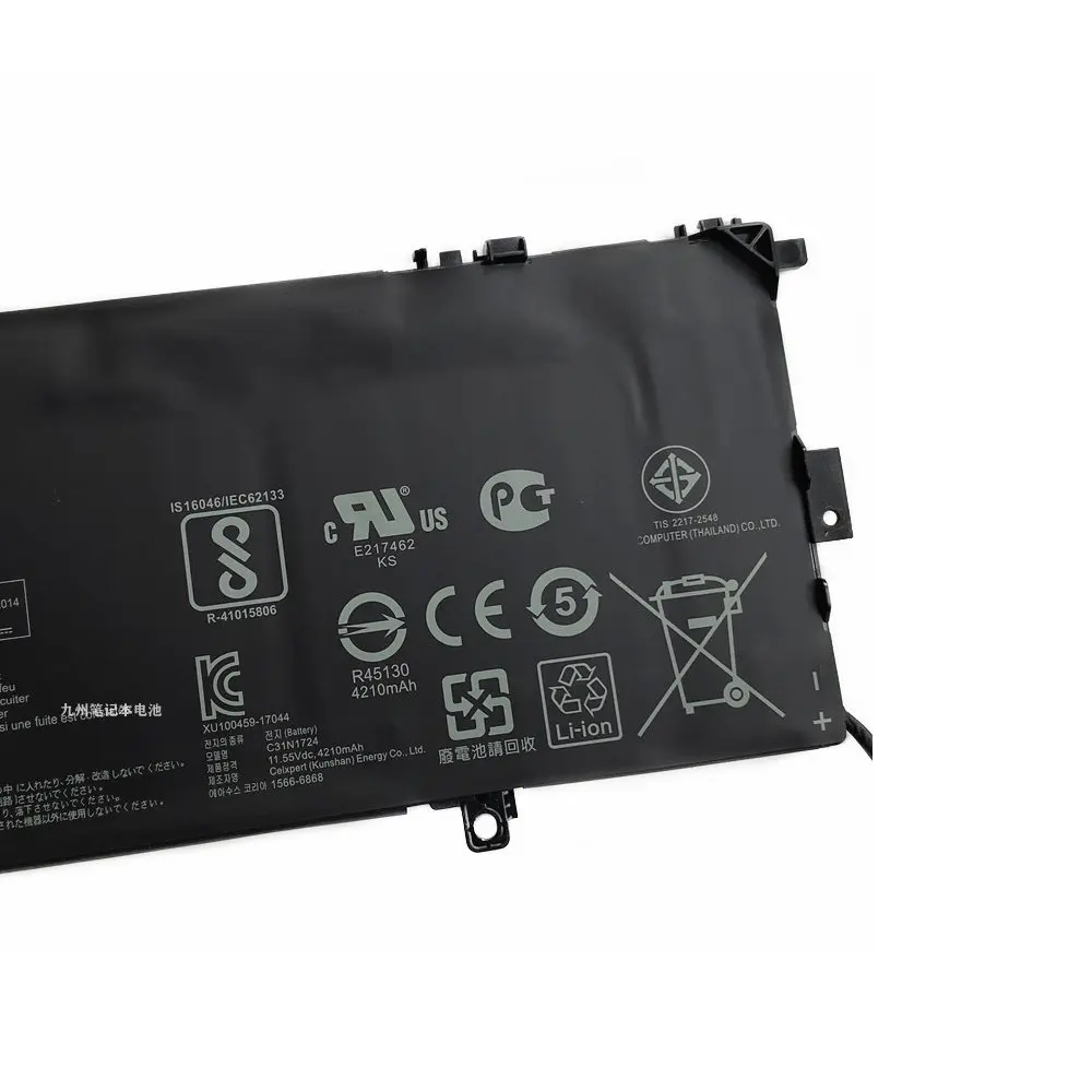 NEW C31N1724 0B200-02760400 Laptop Battery For Asus ZenBook 13 UX331FA UX331FAL UX331U UX331UAL UX331UN U3100FAL 50WH