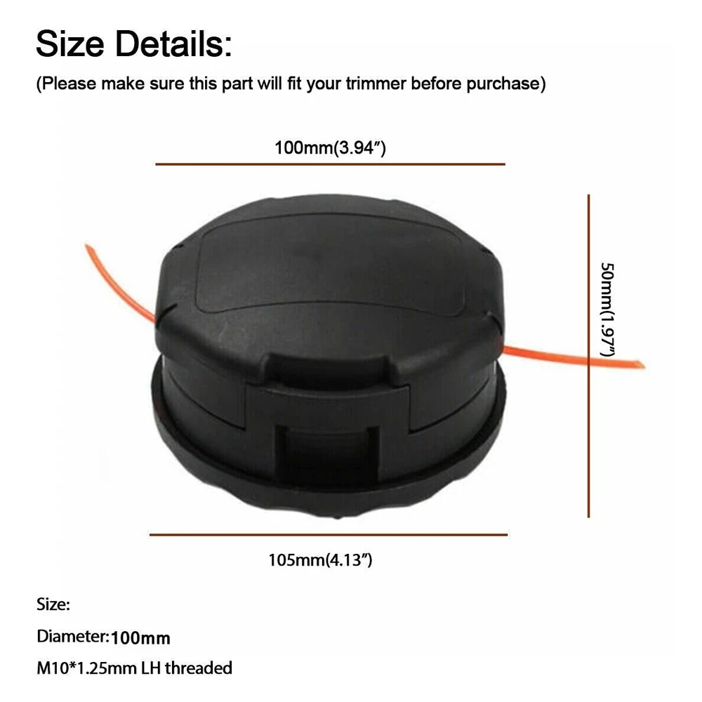 Testa del tosaerba Trimmer Weed Eater di alta qualità per Echo Speed Feed 400 SRM-225 SRM-230 SRM-2620 Echo