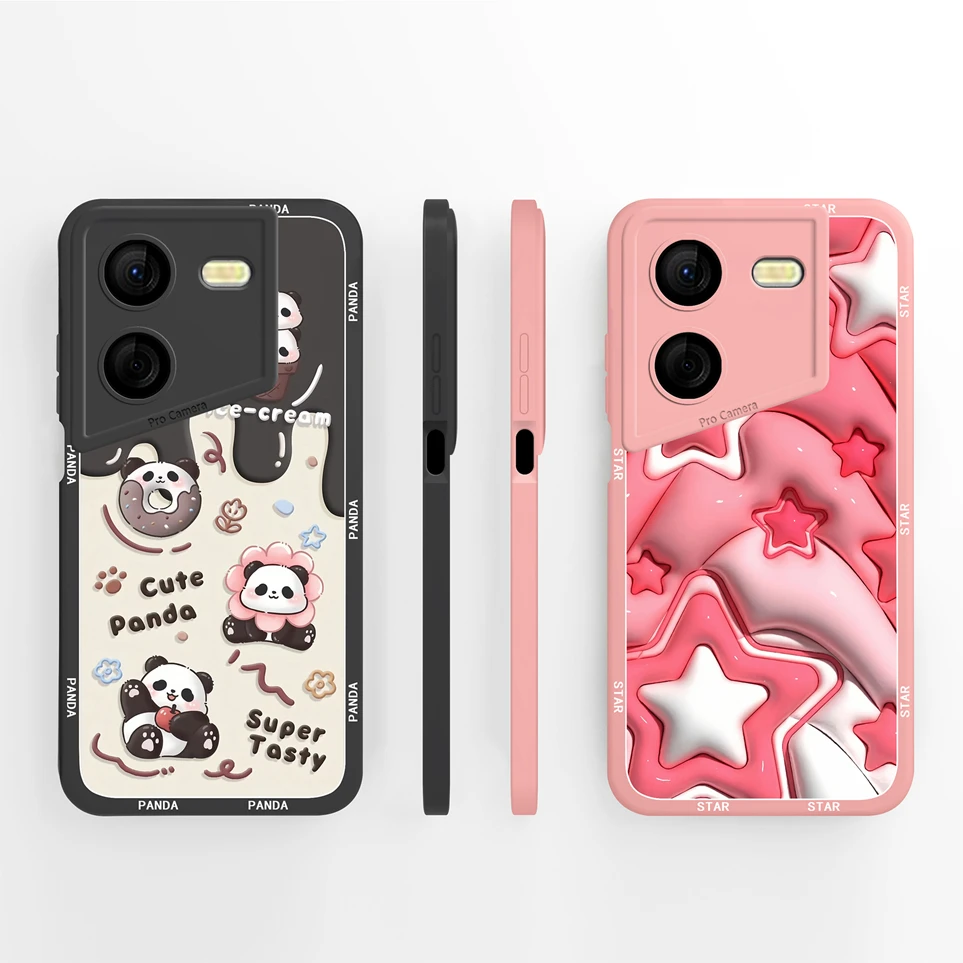 Bella Fragola Coque Per Tecno Pova 5 5Pro Cassa Del Telefono Del Silicone Morbido Resistente agli urti Borsette Per Pova5 Pro Custodie Pova5Pro Funda