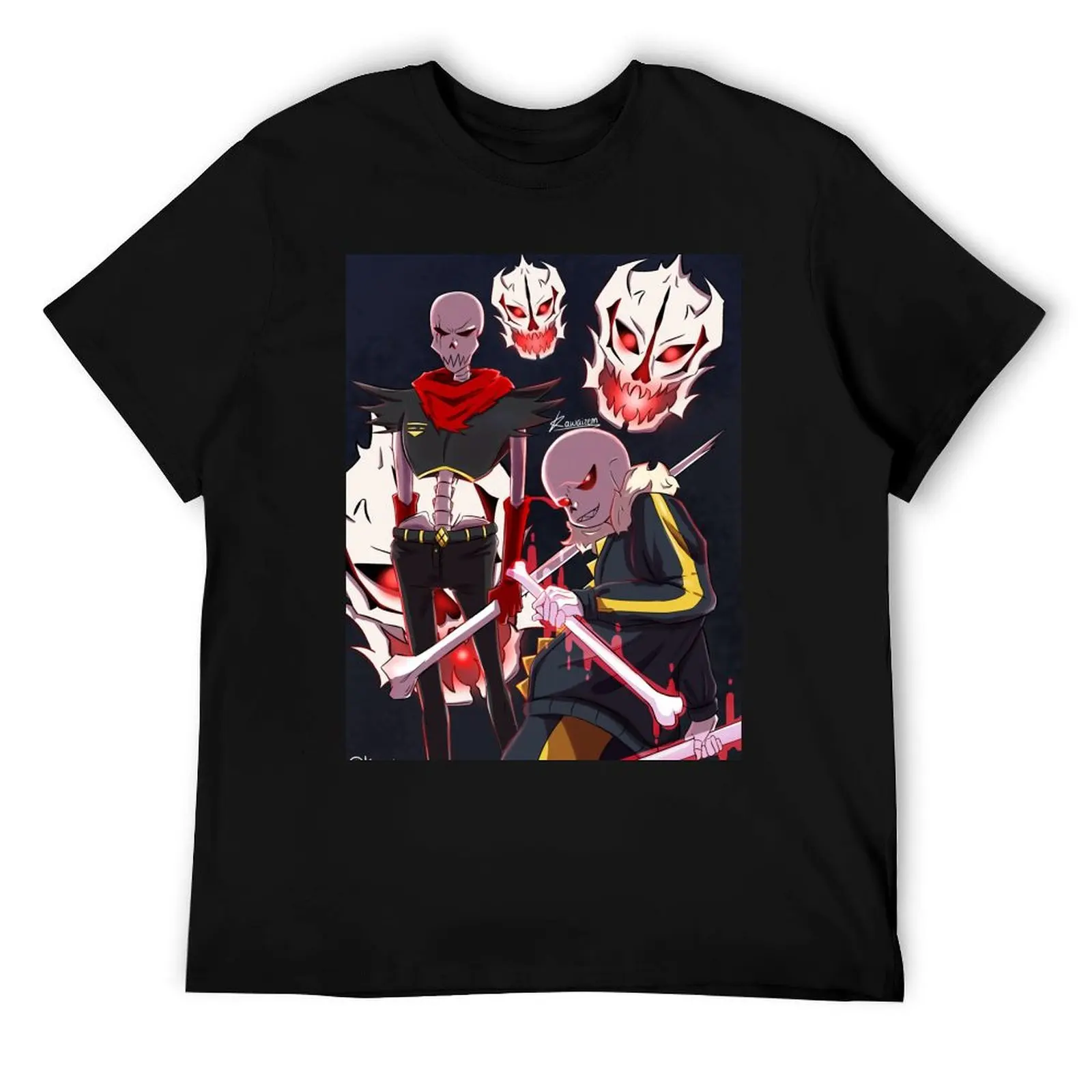 

Underfell Brothers T-Shirt t shirt custom print man t shirt graphic t shirts for man graphic funny T-Shirt